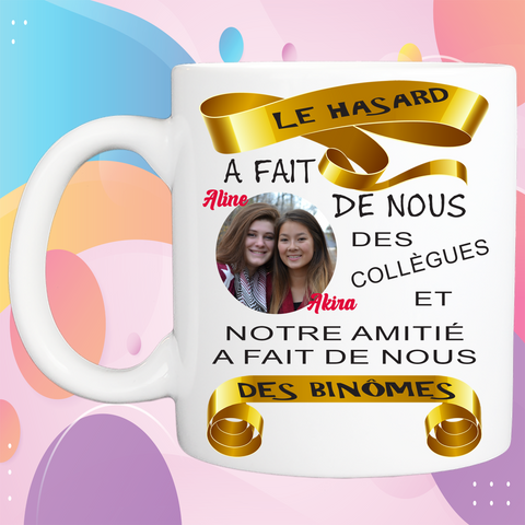 Mug personnalisé binômes KDO UNIQUE Béziers