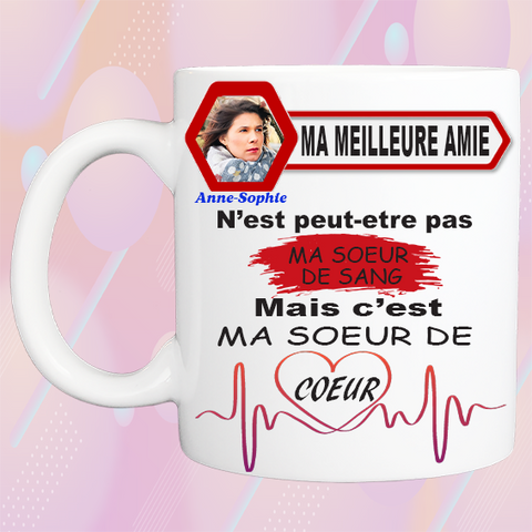 Mug personnalisé Ma meilleure amie