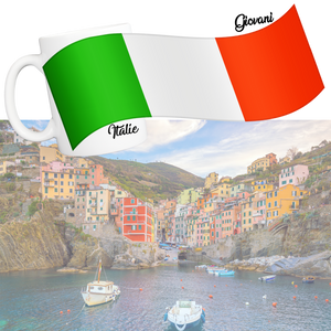 Mug personnalisé drapeau Italie KDO UNIQUE